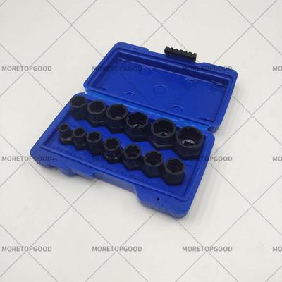 13pcs套装螺帽取出器破损残缺螺丝螺母取出器断丝取出器