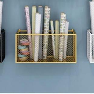 鲜花包装纸收纳桶收纳盒子置物架花艺花店专用架子工具用品收纳柜