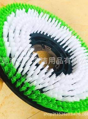 洁霸175洗地刷AF09205地板刷硬毛刷BF522配件硬毛新款白毛刷17寸