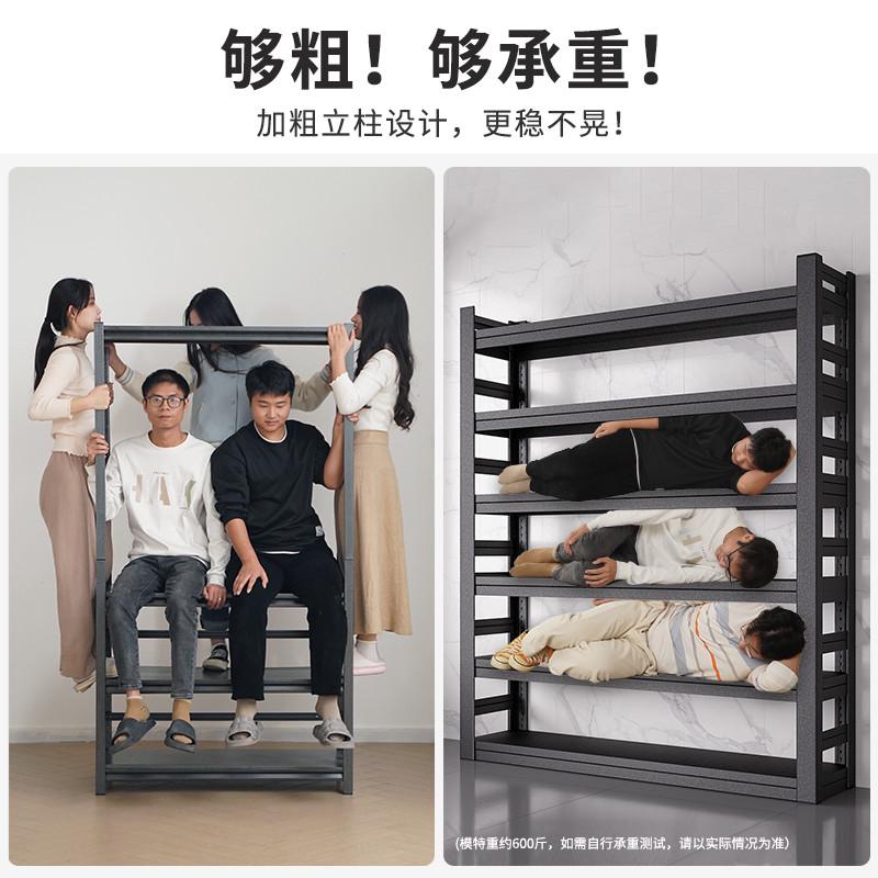 厨房多功能置物架落地多层锅架家用货架储物柜烤箱微波炉收纳架子