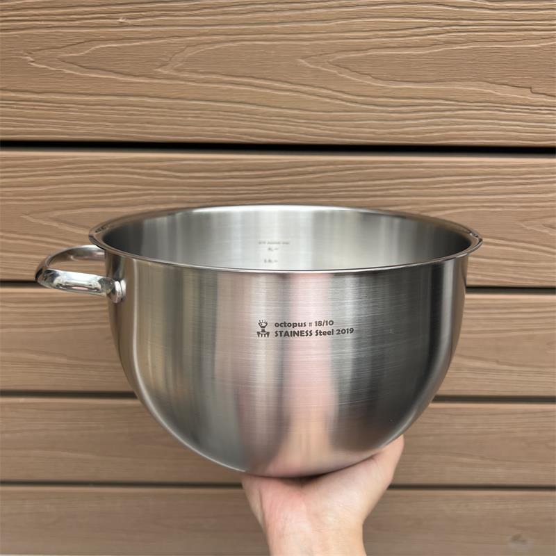 【单耳】304不锈钢盆深碗公食品级和面 面盆烘焙打蛋盆洗菜盆水果