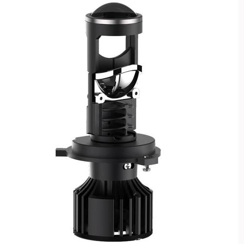 石栏摩托车LED大灯HS1铃木UY125透镜35W超亮UU125三爪H4远近光V16