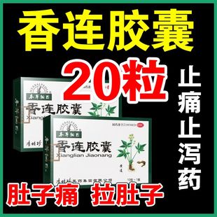 正宗本草纲目香连胶囊 清热燥湿腹疾急慢性肠炎泄泻气止痛拉肚子