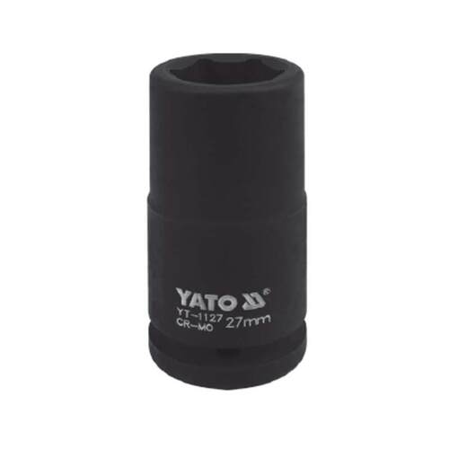 YATO/易尔拓铬钼钢3/4DR系列公制加长气动套筒19mm系列风动长套筒