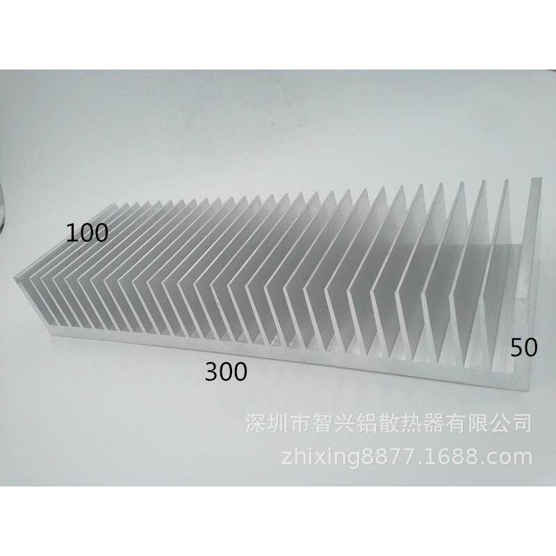 重量型大功率功放铝散热器大型机箱设备铝型材散热器300*50-100
