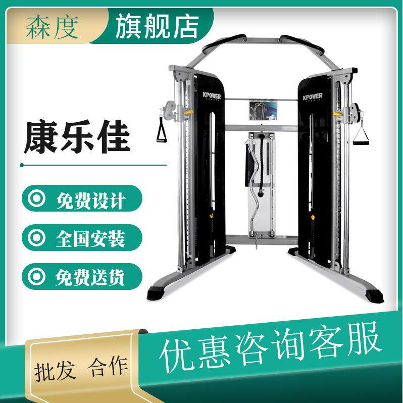 康乐佳小飞鸟龙门架K3005A-1绳索双拉机综合训练器引体向上