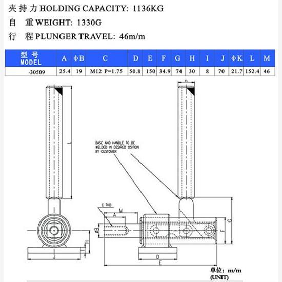 快速夹具钳焊接治具配件