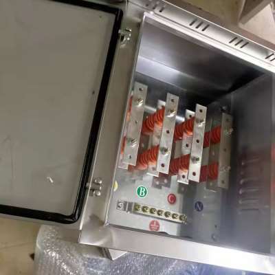 户外不锈钢分支箱电缆铜排T接箱低压配电箱转换转接箱楼层绝缘配