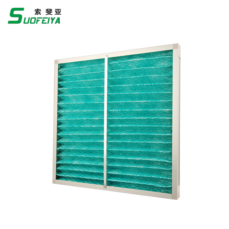 初效空气过滤器袋式过滤袋工业中央空调G4无纺布纸框板式过滤网