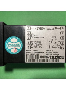 。TESHOW台松温控器EM102 402 502 702 902智能温控仪FJA4-MN*AN-