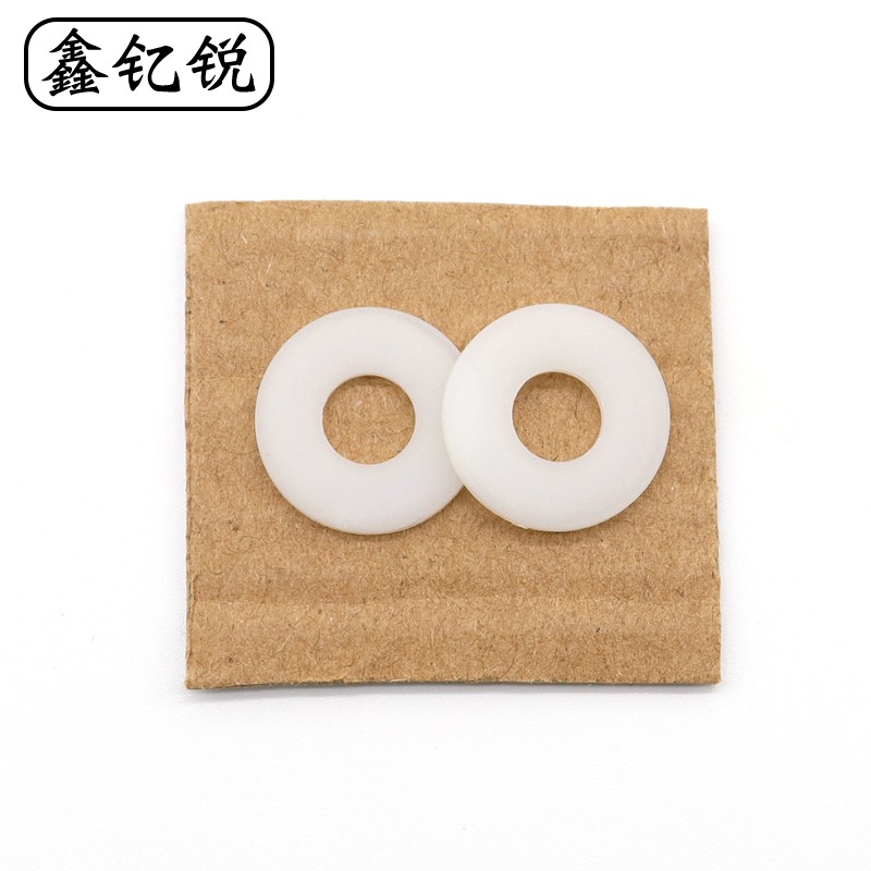 M2-M20尼龙垫片大平垫圆形1mm超薄M3塑胶垫F圈M2.5 M4M5M6M8M10M1