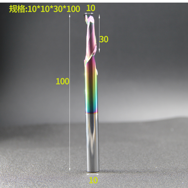 单双刃仿形铣刀铝用加长铣刀整体钨钢涂层铝合金断桥铝门窗幕墙刀