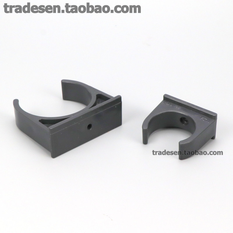 PVC矮脚管卡水管U型管夹固定管材塑料卡子UPVC化工低管夹马鞍卡箍,搬运/仓储/物流设备,机械式停车设备（立体停车库）,淘宝优惠券,粉丝福利购,淘宝优惠卷