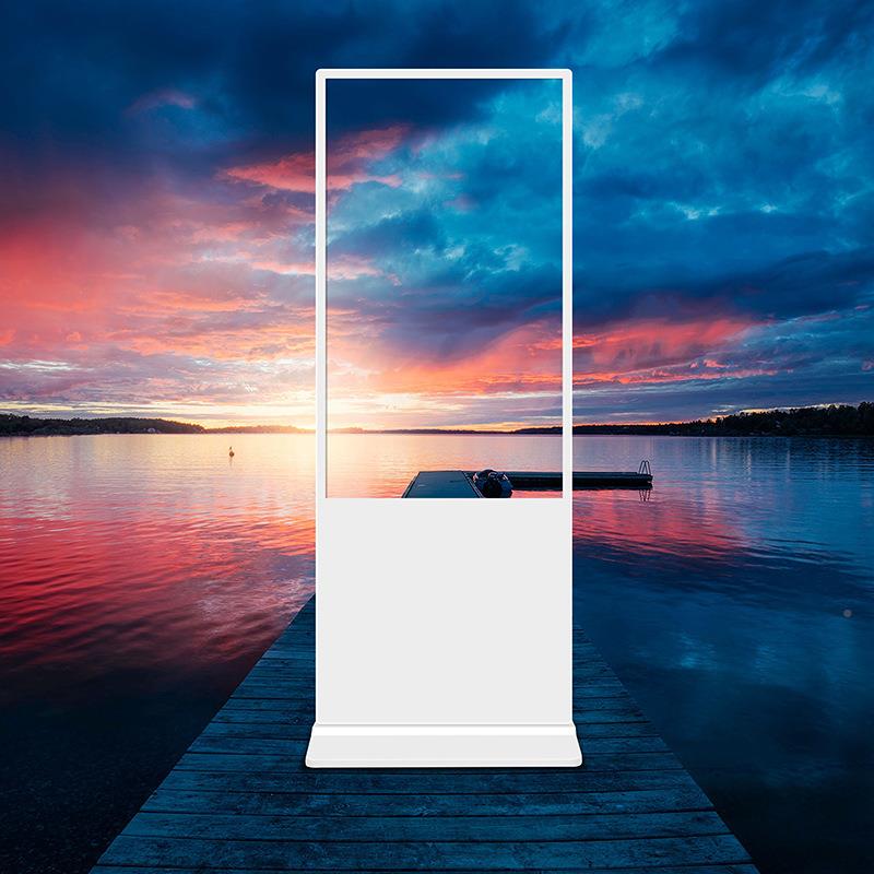 7寸落地式双显面示屏/5立式双RSCD-LSS/面屏广告屏一体机智能高清