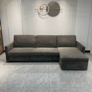 多功能翻转沙发床带贵妃组合布艺储物客厅小户型公寓沙发床带床垫