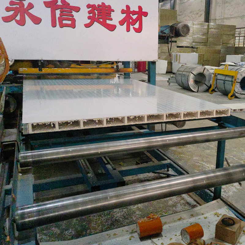 5公分中空玻镁岩棉机制板防火