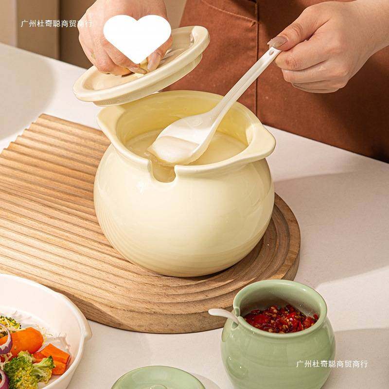 家用耐高温陶瓷猪油罐大容量荤油罐厨房盐罐调料罐滤网双耳猪油灌,玩具/童车/益智/积木/模型,垂直悬浮玩具,淘宝优惠券,粉丝福利购,淘宝优惠卷