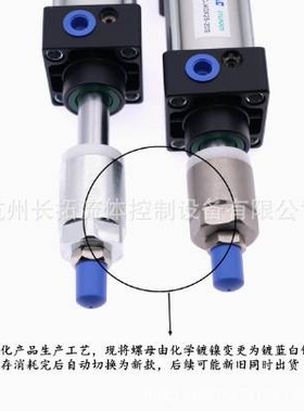 亚德客可调行程标准带磁气缸SCJ50X25X50X75X100X125X150-10/20S