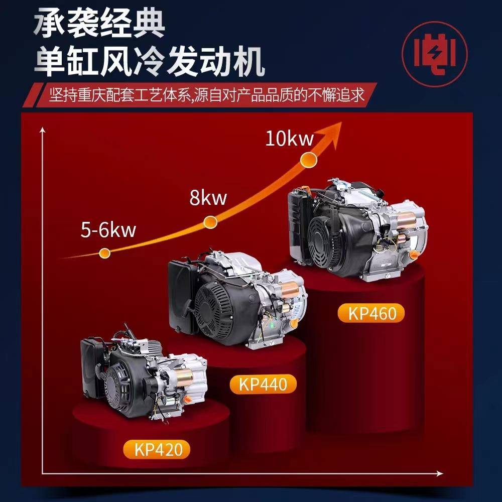 汽油10KW柴油发电机220V单缸5KW6/8KW力帆润通户外单相小型家用
