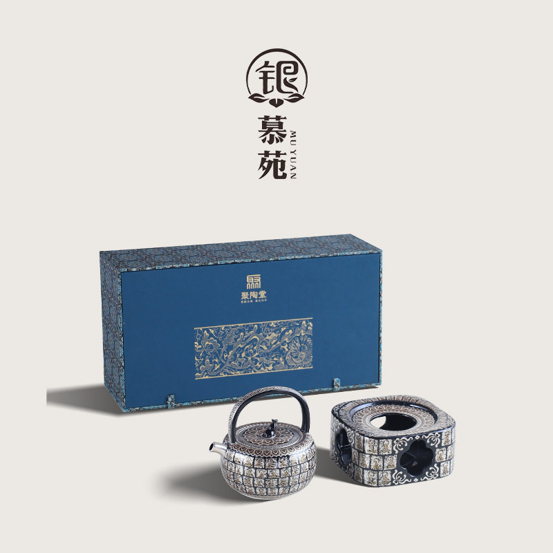 国风万佛石窟温茶炉蜡烛煮茶