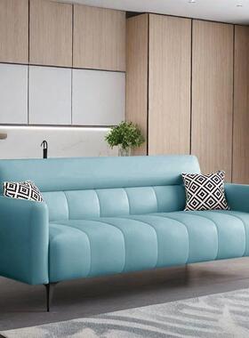 BIF猫抓皮沙发一床钢琴键体两用折叠客厅卧室简易寓户型家公用沙