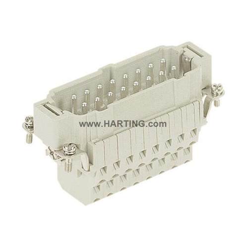 03301626752德9国HARTING16芯公头HA720N16ES-M0E0V/16A