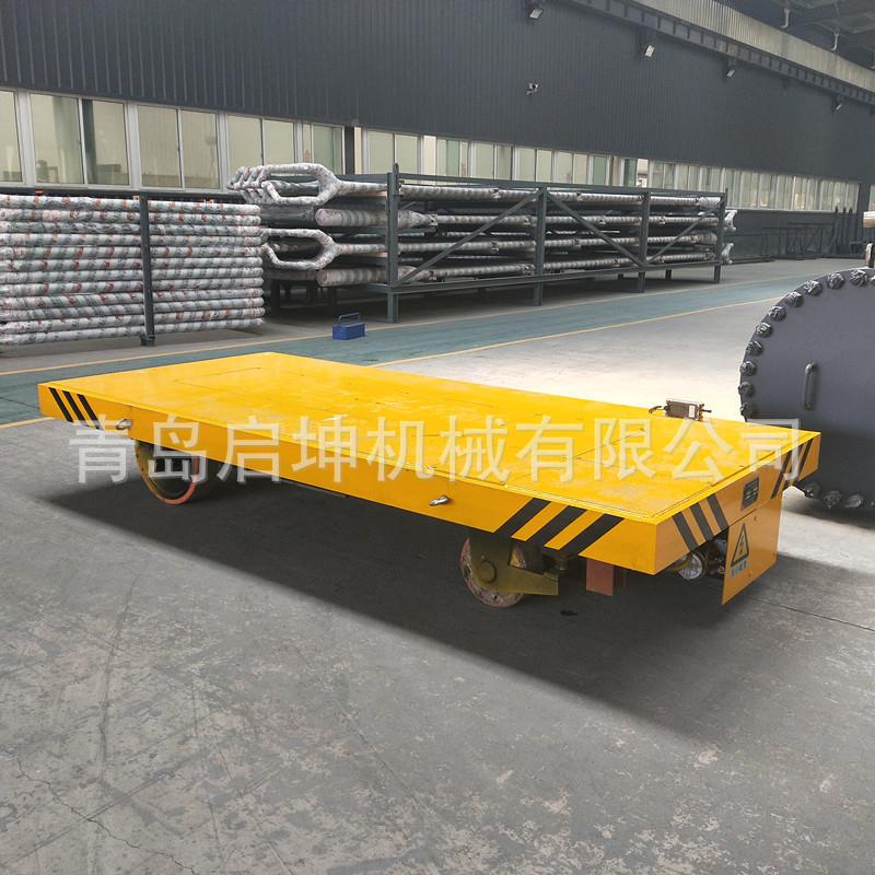 车售间轨道地车家销电动运输平板车1726厂0吨平无轨电动平板车