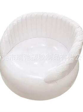 工定宝制充气pvc厂新息款白色儿童室内休定制柔软宝沙发