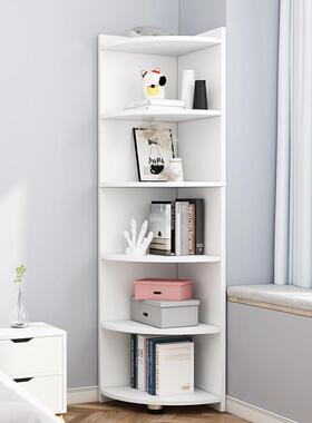 客转角置物架厅简易墙角飘窗小架家用简约落地落卧室YMZ三角书角