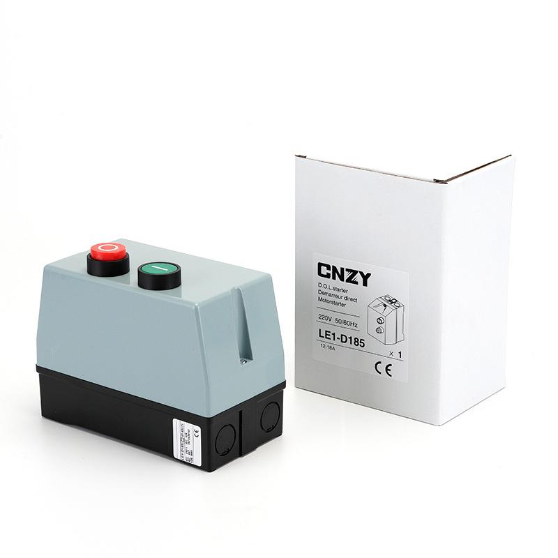 磁力起动器LE1-D12塑料外壳电机起动开关QCX2（LE1）-18电机保护