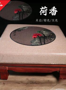 大木佛寺佛凳磕狮脚mpQ6nBHn头拜凳打坐垫跪拜实禅拜修垫家用拜佛