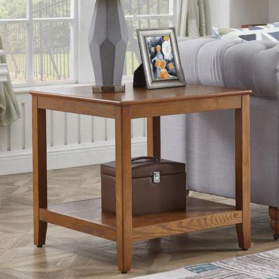 沙发几茶几厅边角柜简约边482小客长桌子实木收家用方几美式纳床