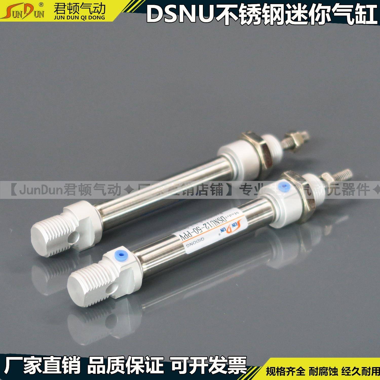 不锈迷钢你气缸DSNU20-5/50型/SXO75/100/1225/150/200/250/300-P
