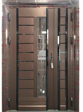 韩式门子母推门通风门加厚进不小区单元拉户入户中门防盗88403门3