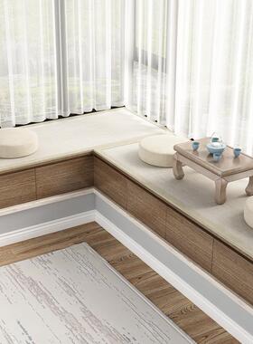 实木简约台榻榻米卧室抽屉飘窗子阳台窗柜矮柜柜可地柜储559物坐