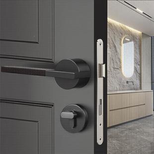 现代简约室内门卧防盗门锁室静音门房锁家用通UDR用不锈钢门浴锁