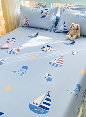 被套LT单件纯棉100全棉被罩单人单独5儿童10x2001被单80x52201.米