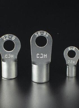 JH端头R13975NB5.5-5紫铜0.厚19000个冷接压圆形裸线端C子铜鼻子