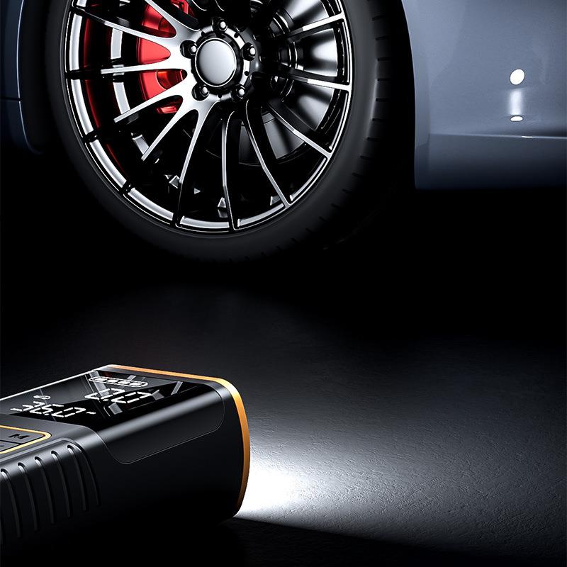 车载气充轮胎打气泵智能泵数显电动打气境加ST-5526C压泵手持便携