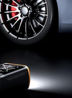 车载气充轮胎打气泵智能泵数显电动打气境加ST-5526C压泵手持便携