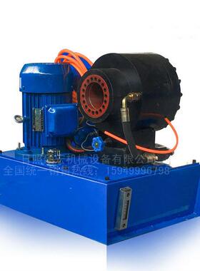 SH-9型NEL0油管机钢丝绳管扣压压机胶管锁管机