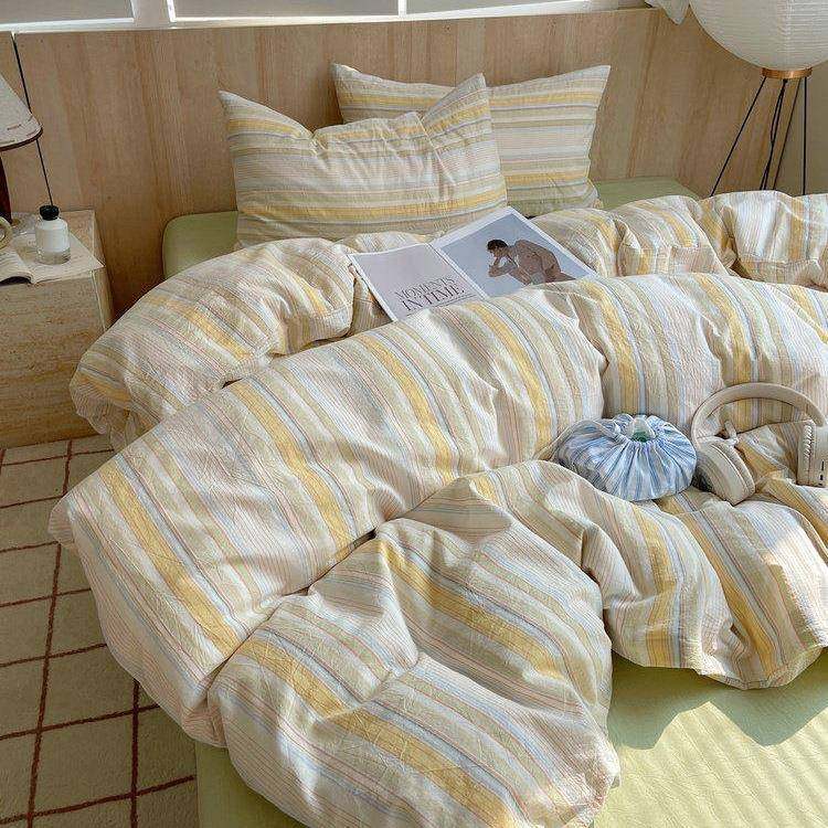 博主色织学水洗棉件套棉床单被套风生宿舍单人床三四件FS757706套,畜牧/养殖物资,特种养殖设备,淘宝优惠券,粉丝福利购,淘宝优惠卷