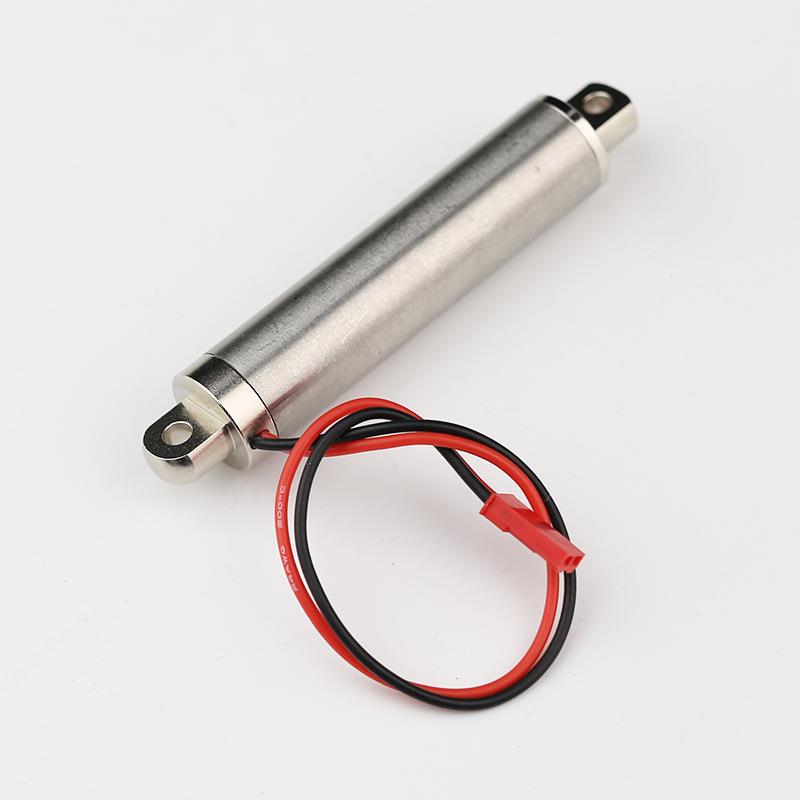 12V24V带低噪音8动0N微直线笔式电动推杆直流型电伸缩MG杆限位保