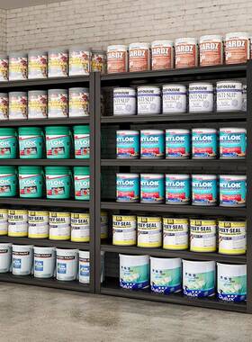 货605铁架通立柱货架仓库多层储仓物储超市展示架子家用阳架台落