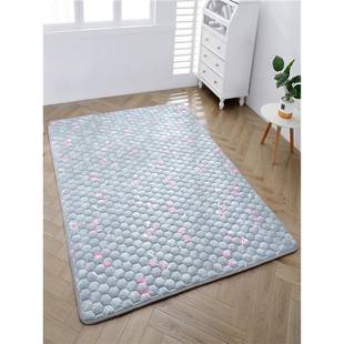 打铺专用垫床垫家用纳单双人LSR67767加地厚潮可折叠便携收睡防垫