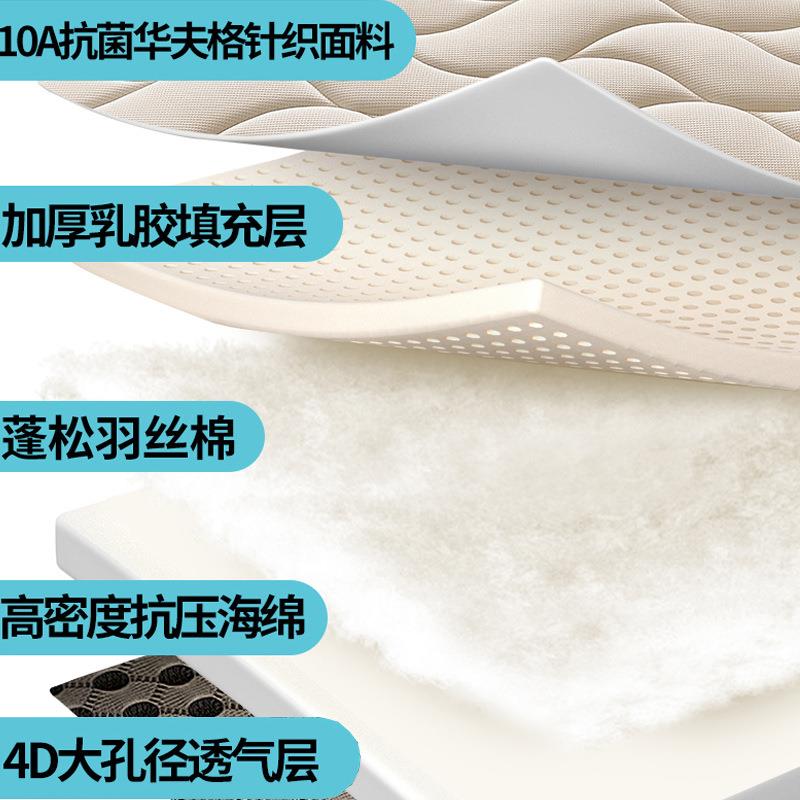 抗菌海绵床垫软垫学生宿舍单人榻榻米乳胶床褥子家用卧室地铺垫