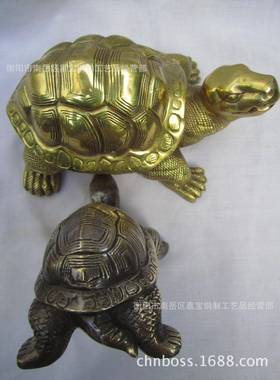 乌龟铜龟兽寿nch长uBTU阳之神兽仿古铜乌龟铜花龟