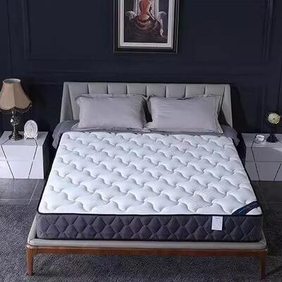 梦思弹簧床垫0cm厚家用乳胶椰棕21出租房1.8米.席QUM5双人软硬床