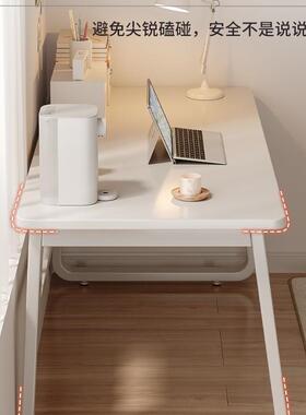 书桌生学生家用电脑桌女架卧室49797学习小桌写字台型书一体桌子