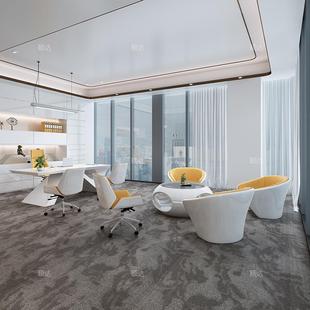 漆白板总裁时尚简约经理桌医美咨询桌创意白色办老公大烤班304B台